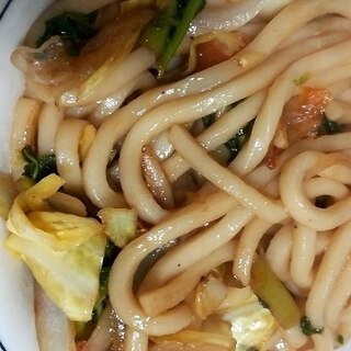 ささっと焼きうどん